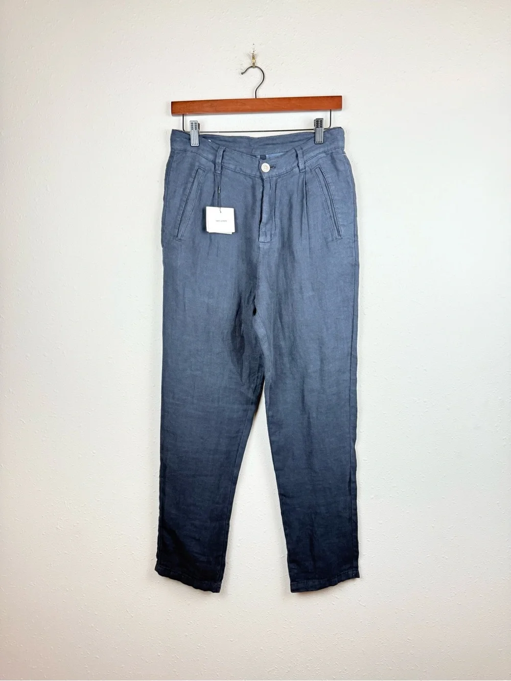 Zara linen taper